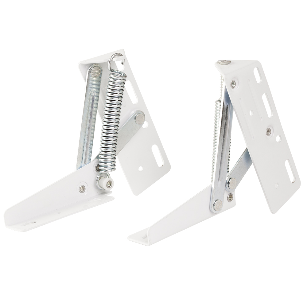 Spring Lift Up Hinge Pair (Polished Chrome) Nikpol