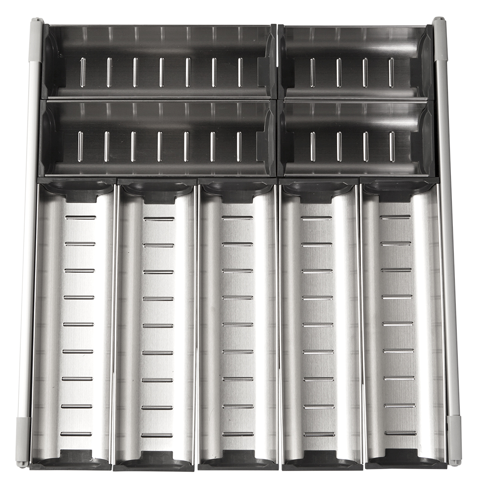 Dtc Smooth Modular Cutlery Tray Set 700W X 500L (Stainless Steel