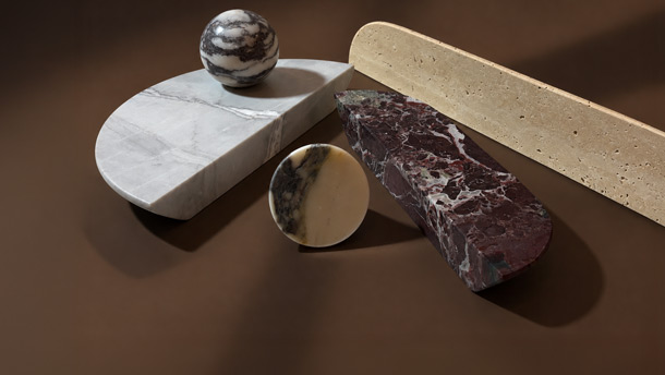 M&oacute;nte Collection marble handles