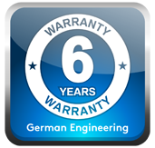 6 Year Warranty